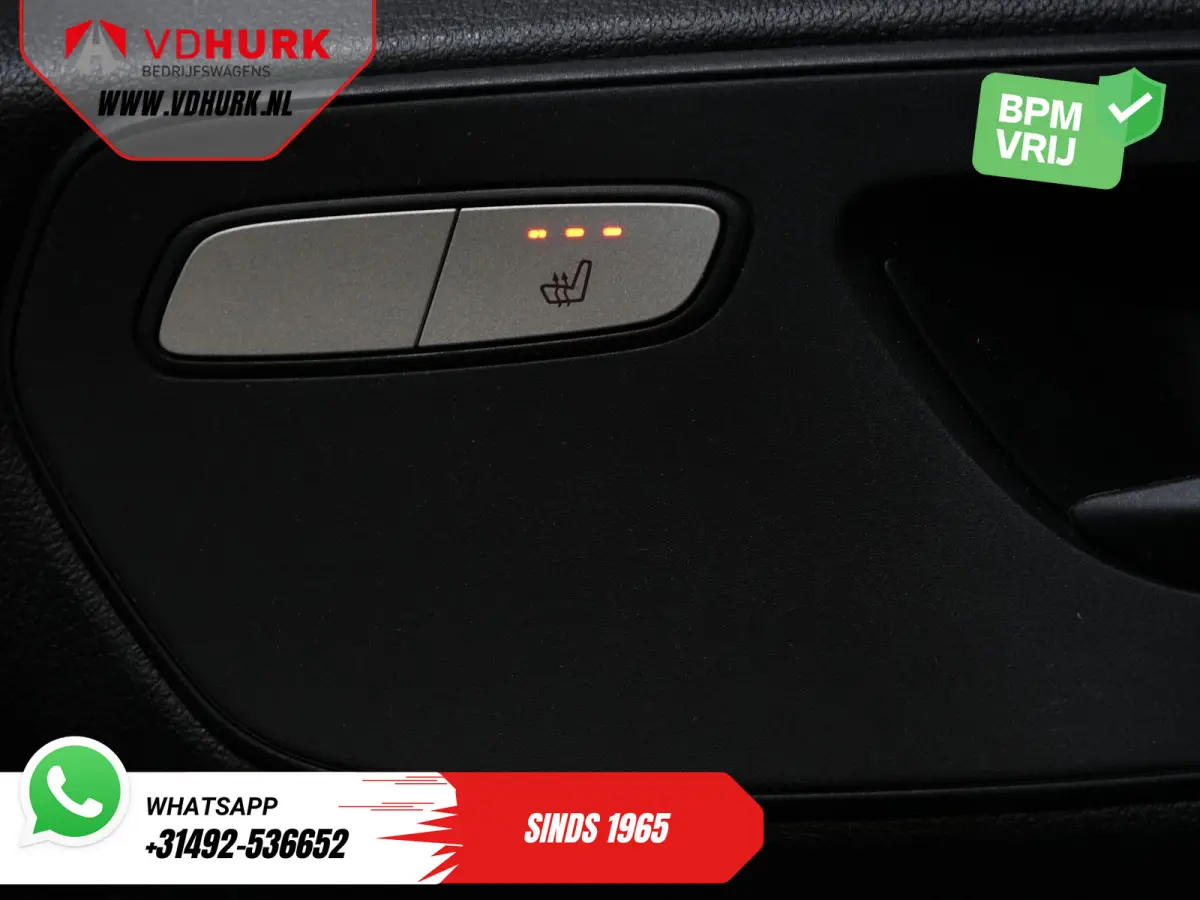 119 CDI Aut. XL L3 LED/ Standkachel/ Stoelverw./ Carplay/ Navi/ Camera/ PDC/ LMV/ Cruise/ Trekhaak/ Airco