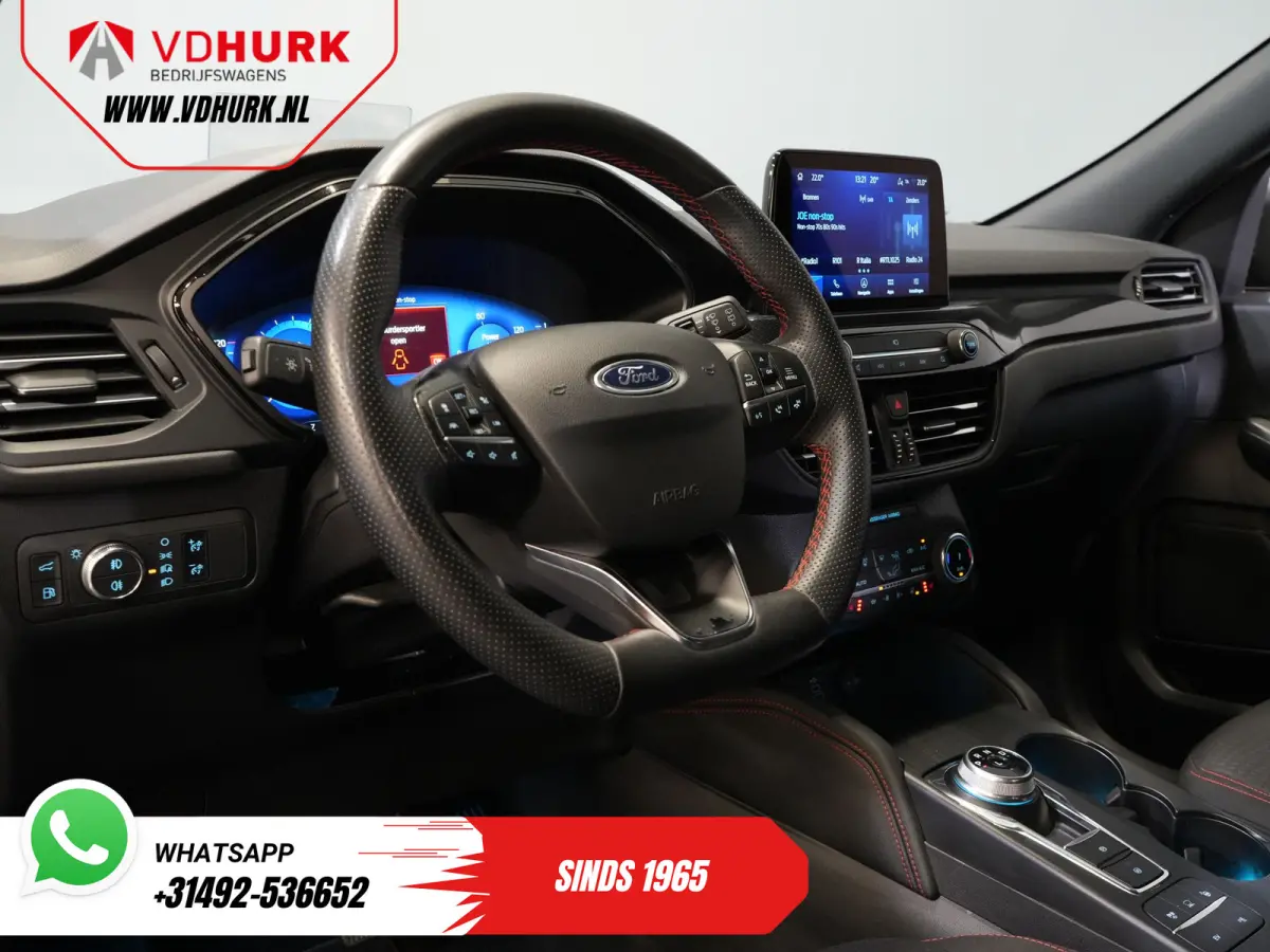 2.5 PHEV 225 pk ST-Line LED/ Head-Up/ Adapt.cruise/ Keyless/ Elek.klep/ Stoelverw/ Stuurverw./ Carplay/ Navi/ Climate/ PDC