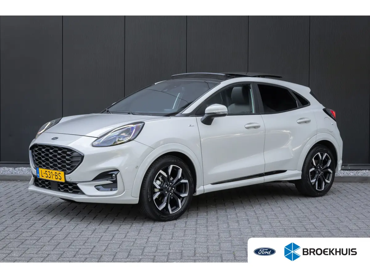 1.0 155pk EcoBoost ST-Line X | Panoramadak | Adaptieve cruise | B&O Audio | Winter-pack | Camera | Dodehoek detectie | 18 INCH