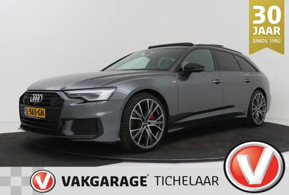 55 TFSI e quattro Competition S-line | Trekhaak | Panoramadak | Soft-Close | 360 Camera | Head-Up | Stoelverwarming