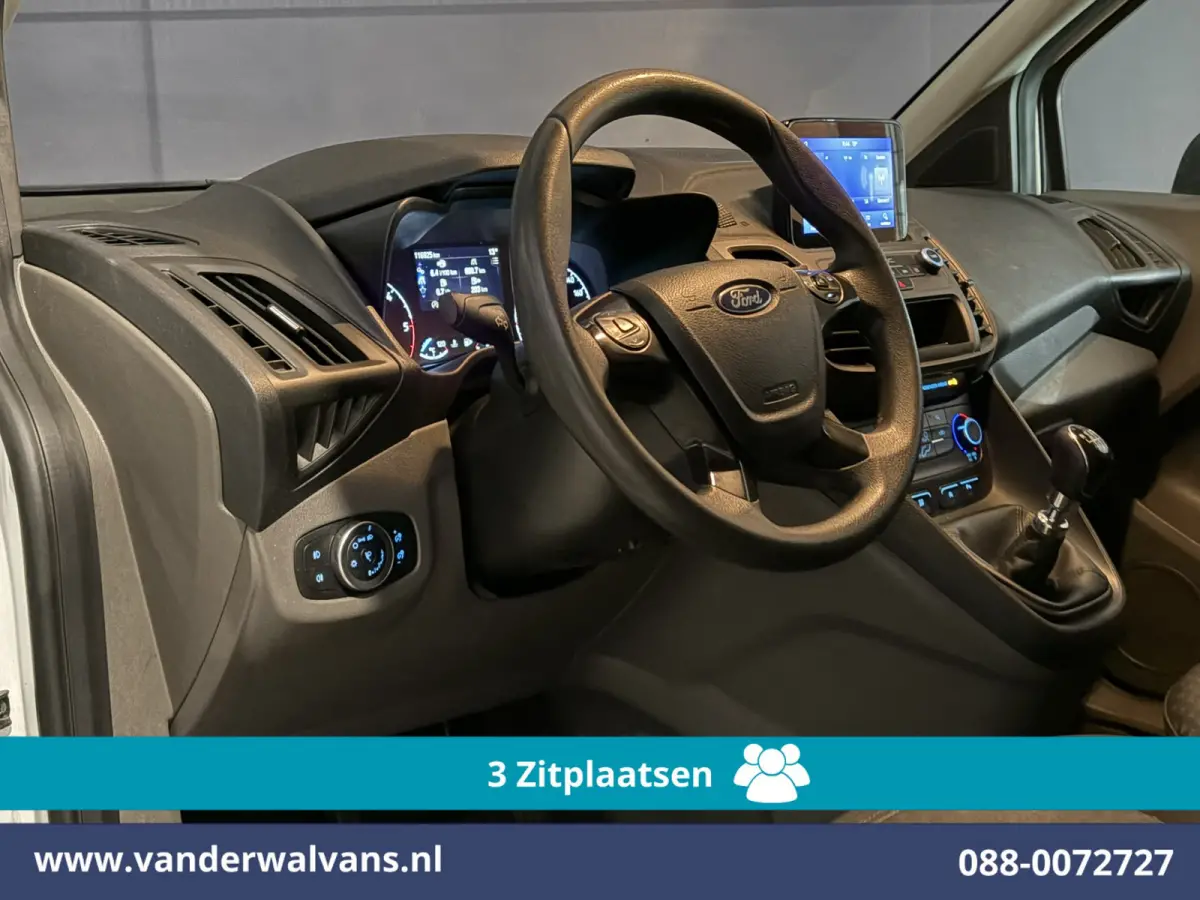 1.5 EcoBlue 120pk L2H1 Euro6 Airco | 3-Zits | Camera | Navigatie | Apple Carplay Stoelverwarming, Verwarmde voorruit, Parkeersensoren, Bijrijdersbank, 1500kg trekvermogen