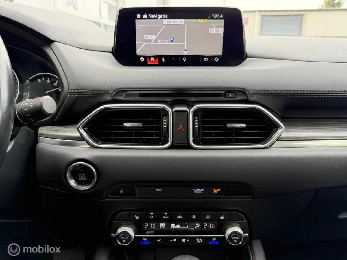 2.0 SkyActiv-G 165 Luxury !! VOL !! Acc Leer Stoel-/stuur verw. Led Trekh. etc.