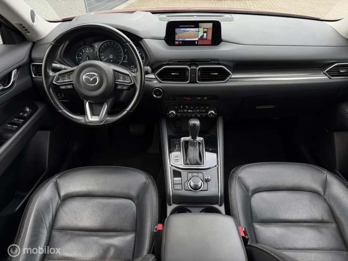 2.0 SkyActiv-G 165 Luxury !! VOL !! Acc Leer Stoel-/stuur verw. Led Trekh. etc.