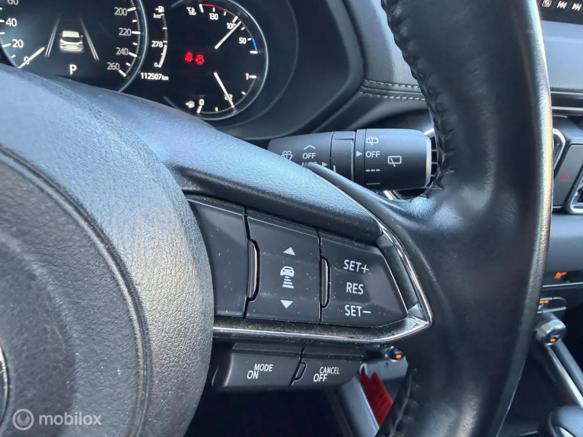 2.0 SkyActiv-G 165 Luxury !! VOL !! Acc Leer Stoel-/stuur verw. Led Trekh. etc.