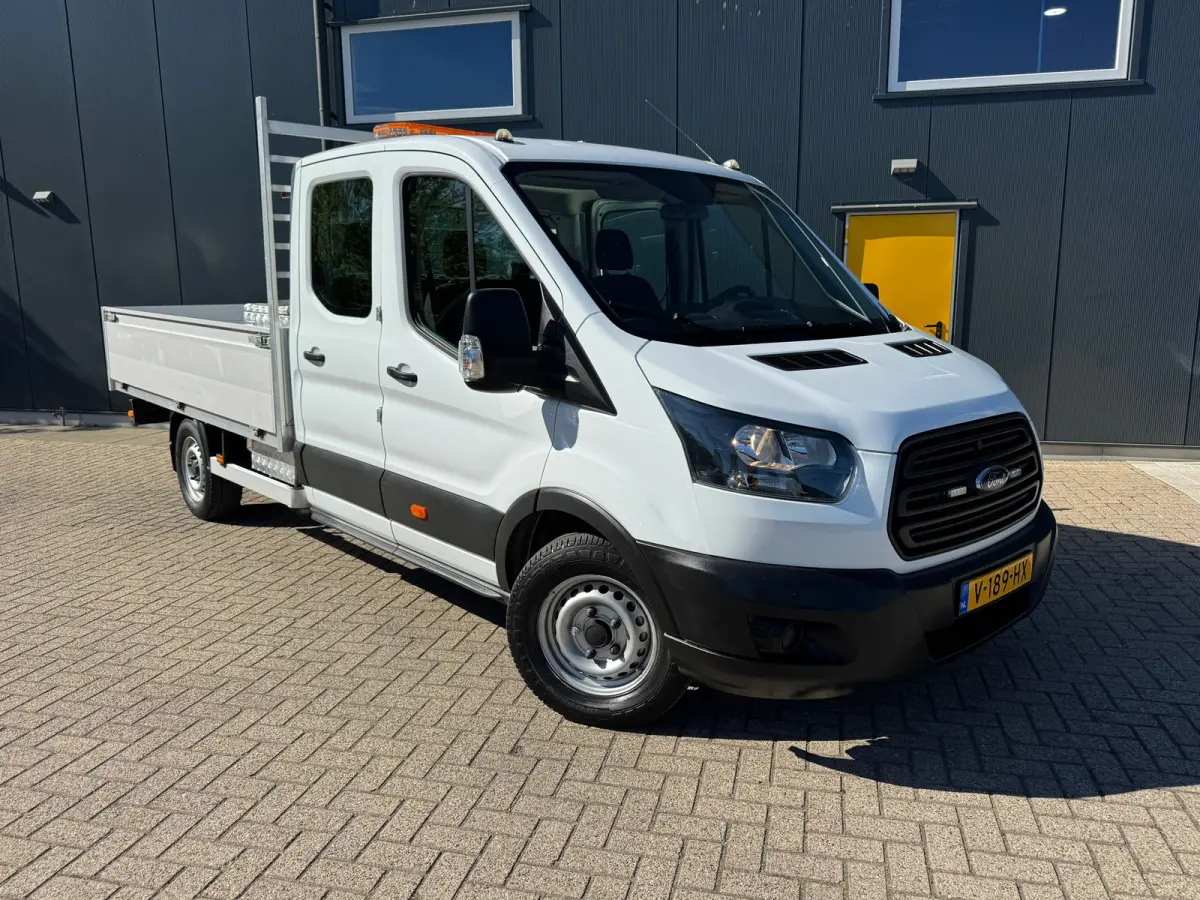 350 2.0 TDCI L3H1 * Hydraulische kiep * Dub. cabine * Airco * Zwaailamp *