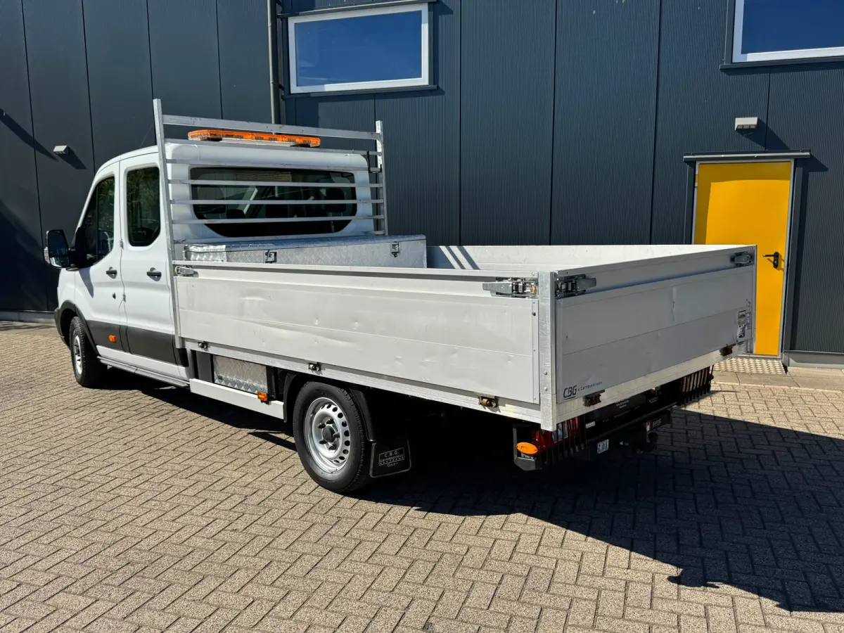 350 2.0 TDCI L3H1 * Hydraulische kiep * Dub. cabine * Airco * Zwaailamp *