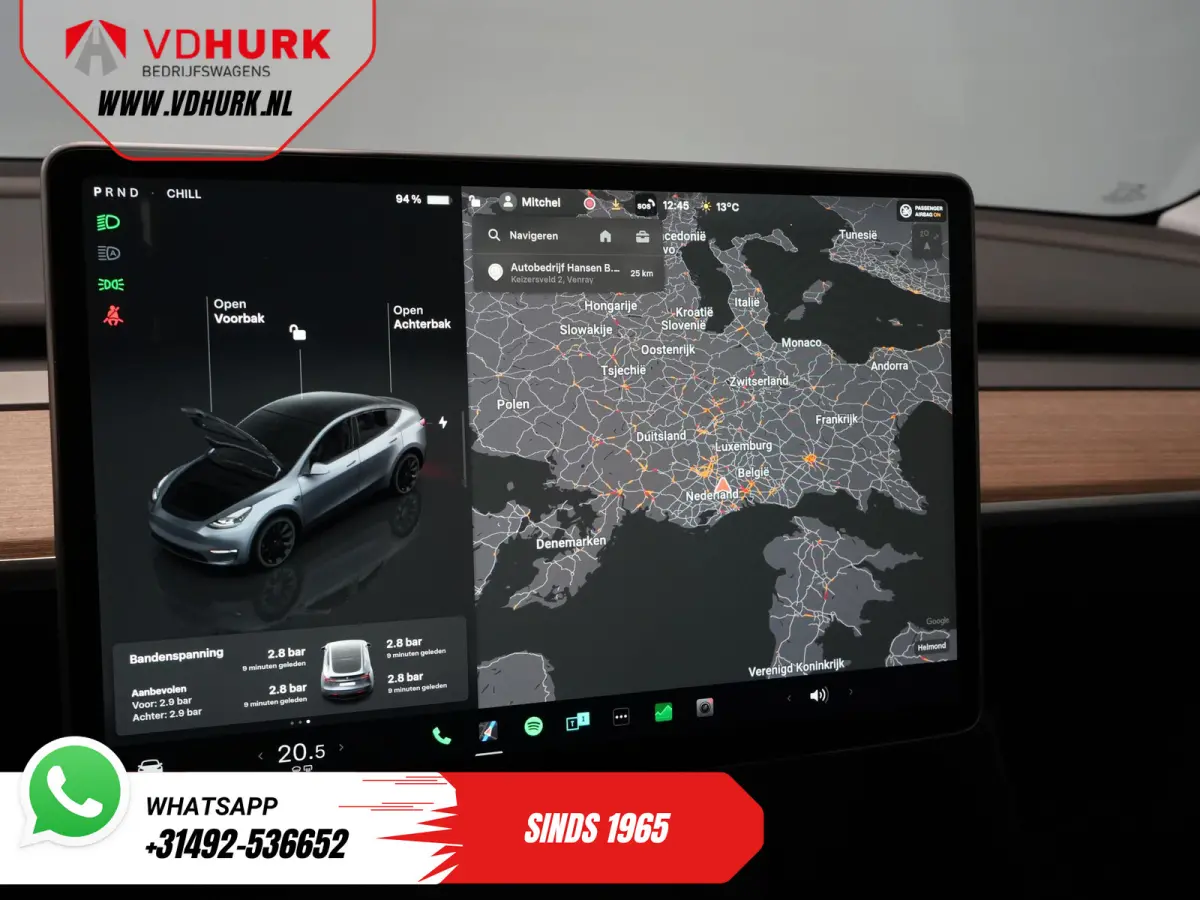 455 Km WLTP (DEMO) Pano/ Memory/ Elek.klep/ Stoelverw./ Navi/ 360 Camera/ Climate/ 20” LMV