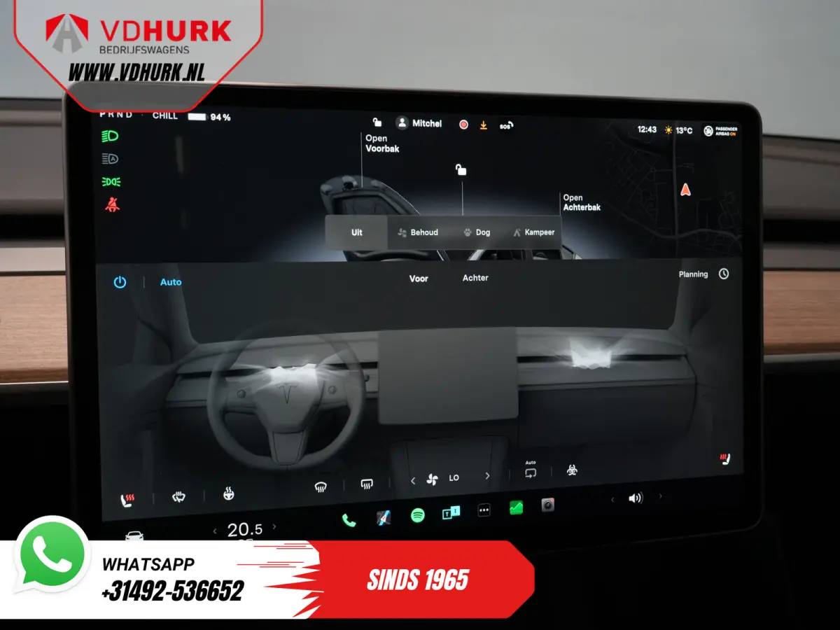 455 Km WLTP (DEMO) Pano/ Memory/ Elek.klep/ Stoelverw./ Navi/ 360 Camera/ Climate/ 20” LMV