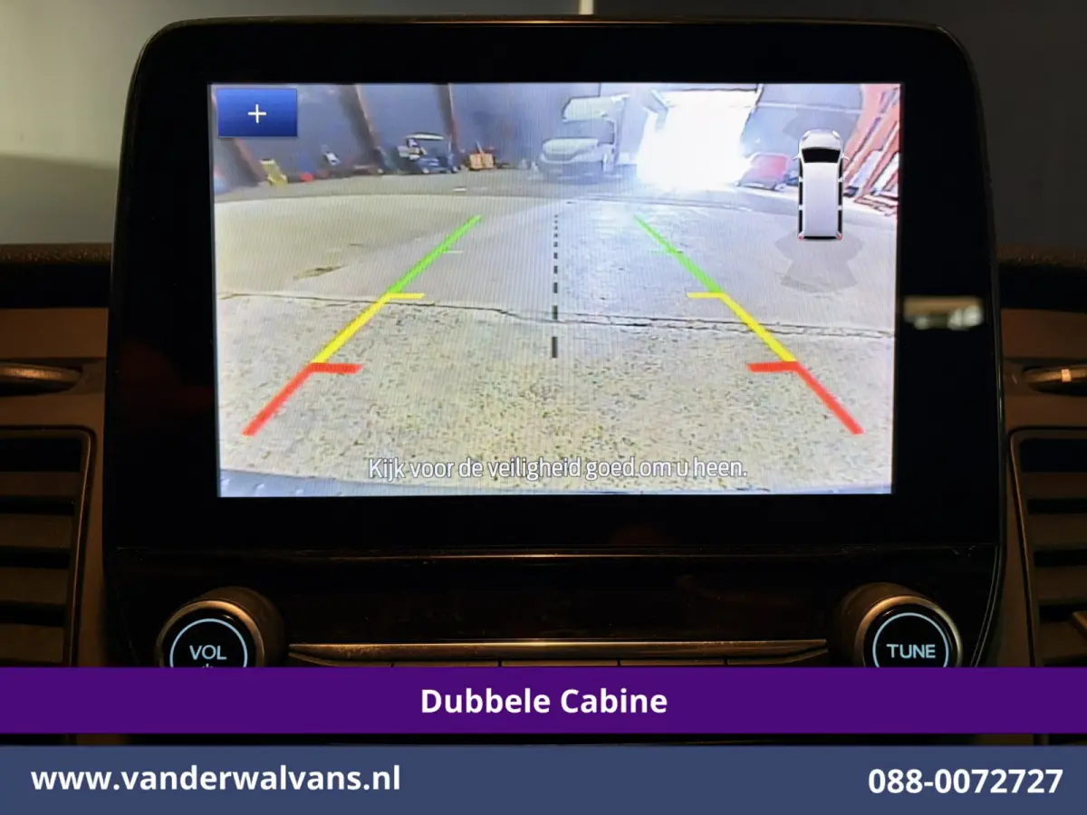 2.0 TDCI 130pk L2H1 Dubbele Cabine Euro6 Airco | 6-Zits | Camera | Apple Carplay | Cruisecontrol Android Auto, Stoelverwarming, Parkeersensoren, Achterklep