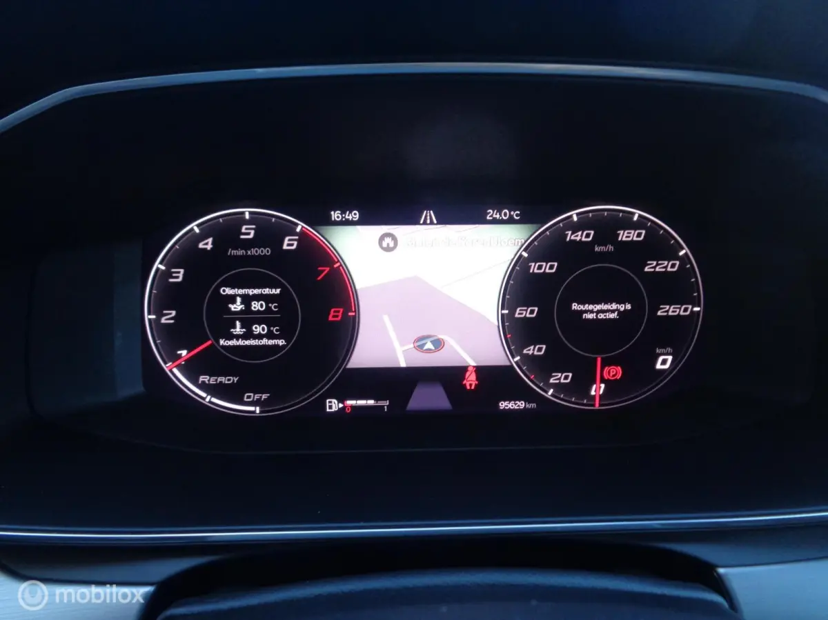 1.0 TSI FR 81kw Airco/LM velgen/FULL LED/Dig dash/Sfeer pak/Navigatie/Apple carplay/Zwarte hemel/PDC/1 st eig
