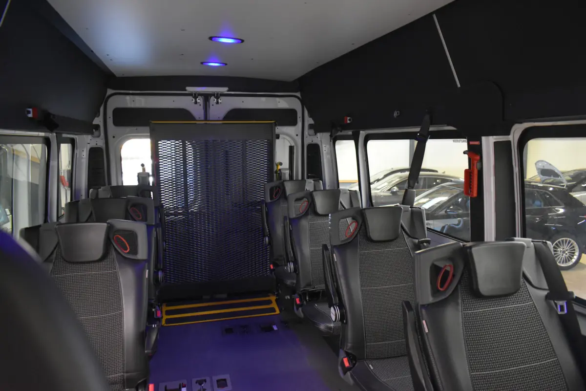 FIAT CNG L3h2 Lift 3x Rollstuhl-bus Oder 9 Sitzplätze Netto Excl vat