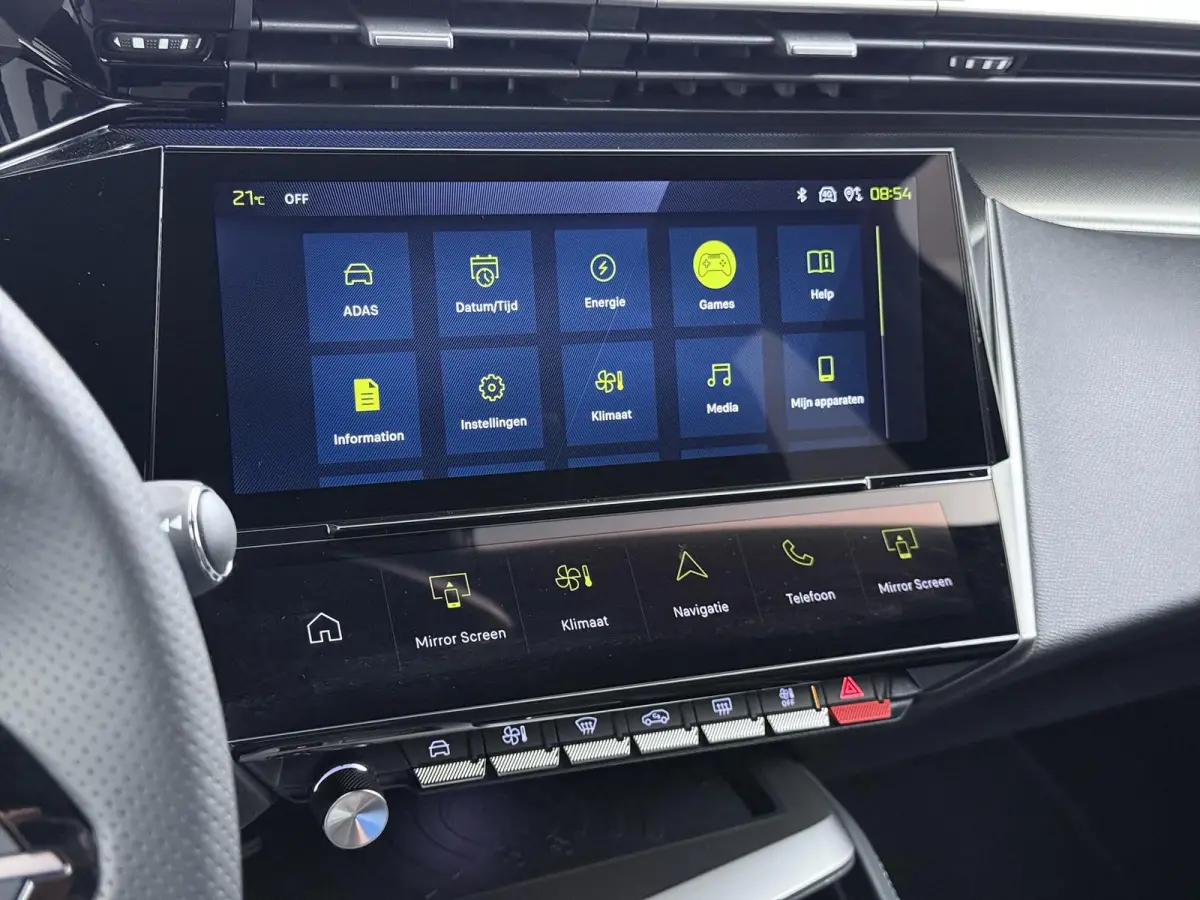 GT Avantage EV 54 kWh | Accu 98% | Alcantara bekleding en elektrisch verstelbare bestuurdersstoel | Navigatie | Elektrische achterklep | Camera rondom | Cruise control adaptief | Apple Carpl