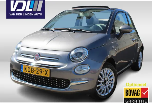 1.0 Dolcevita CABRIO l Lederen Bekleding l Cruise Control l Airco l Apple Carplay/ Android Auto l 15 Inch