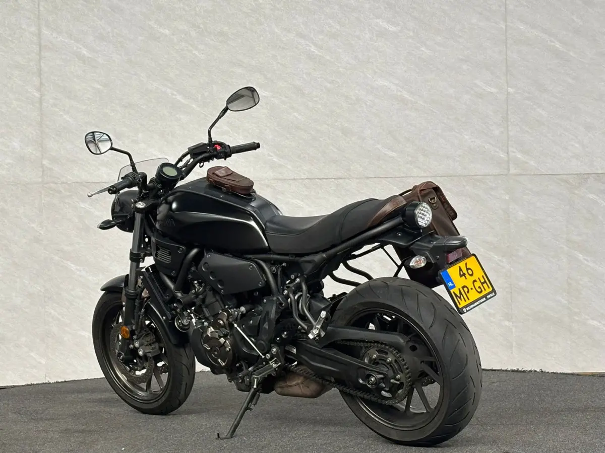 Tour Windscherm - Leren tas - Leuke motor!