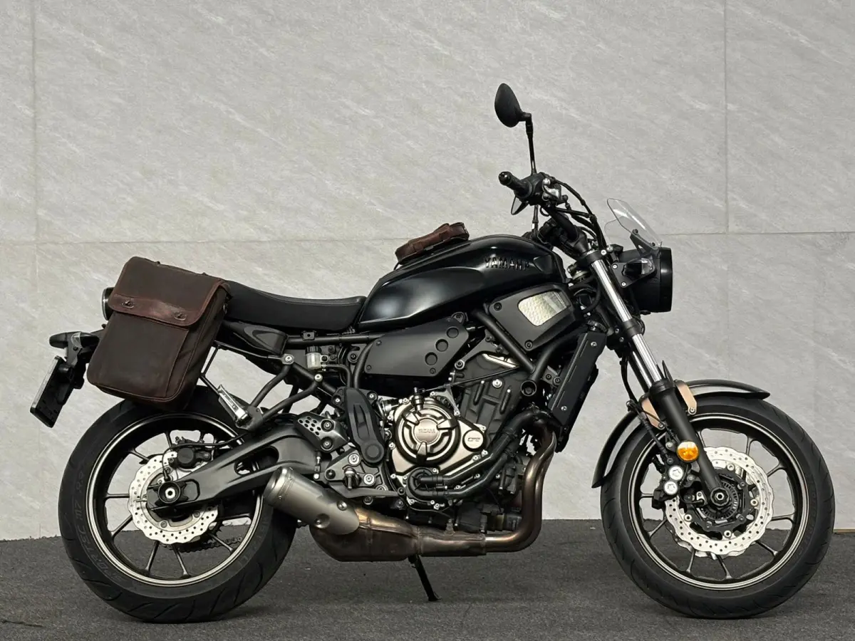Tour Windscherm - Leren tas - Leuke motor!