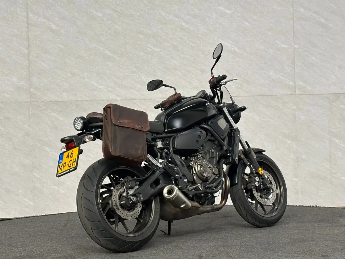 Tour Windscherm - Leren tas - Leuke motor!