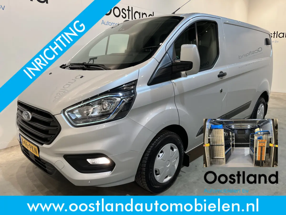 300 2.0 TDCI L1H1 Trend 130 PK Servicebus / Sortimo Inrichting / Euro 6 / Airco / CarPlay / Camera / Cruise Control / 3-Zits
