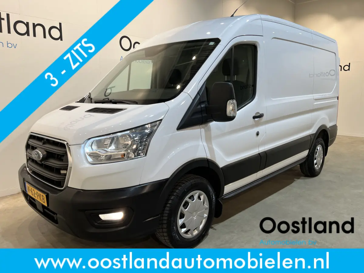 350 2.0 TDCI L2H2 Trend 170 PK / Euro 6 / Airco / Cruise Control / Trekhaak / 3-Zits