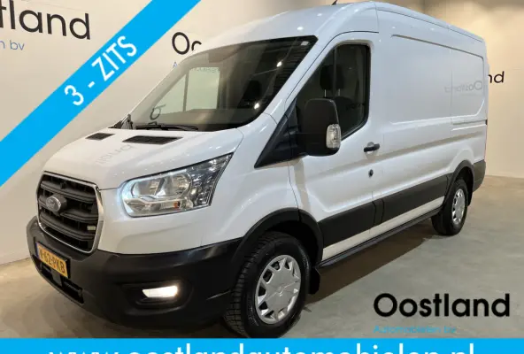 350 2.0 TDCI L2H2 Trend 170 PK / Euro 6 / Airco / Cruise Control / Trekhaak / 3-Zits