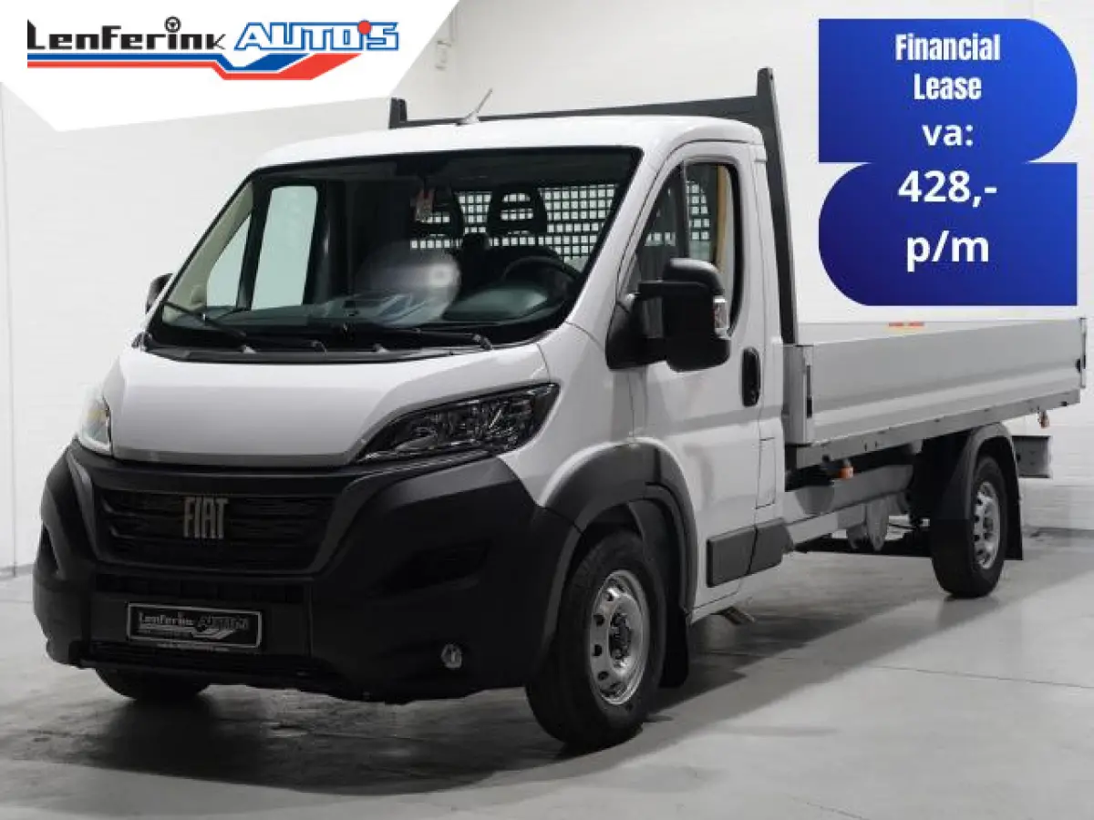 2.2 MJet 140 pk L4 Pick Up / Open Laadbak Airco, Cruise Control, 3-Zits, LxBxH 420x202x40 cm Nieuw