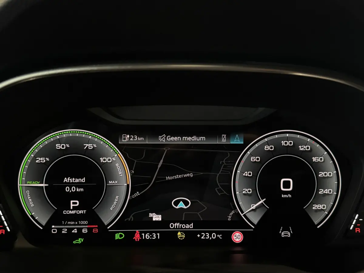 45 TFSI e S-line | 20 inch | LED | Carplay | Dodehoek | Alcantara | Virtual | Stoelverwarming | ACC | 1e eig.