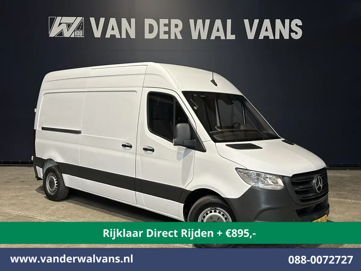 314 CDI 143pk L2H2 Euro6 *Rijklaar Direct Rijden* Airco | Camera | Apple Carplay | Android Auto | Trekhaak Bijrijdersbank