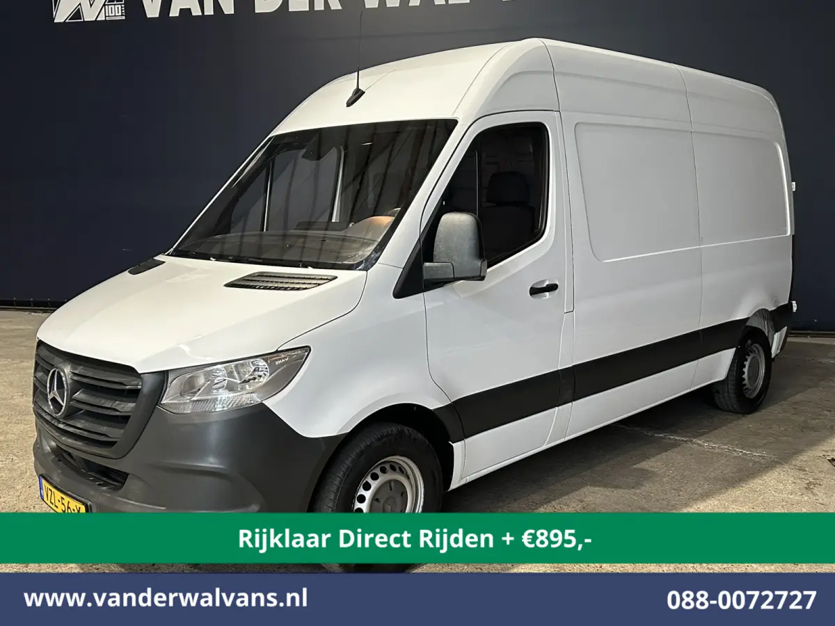 314 CDI 143pk L2H2 Euro6 *Rijklaar Direct Rijden* Airco | Camera | Apple Carplay | Android Auto | Trekhaak Bijrijdersbank