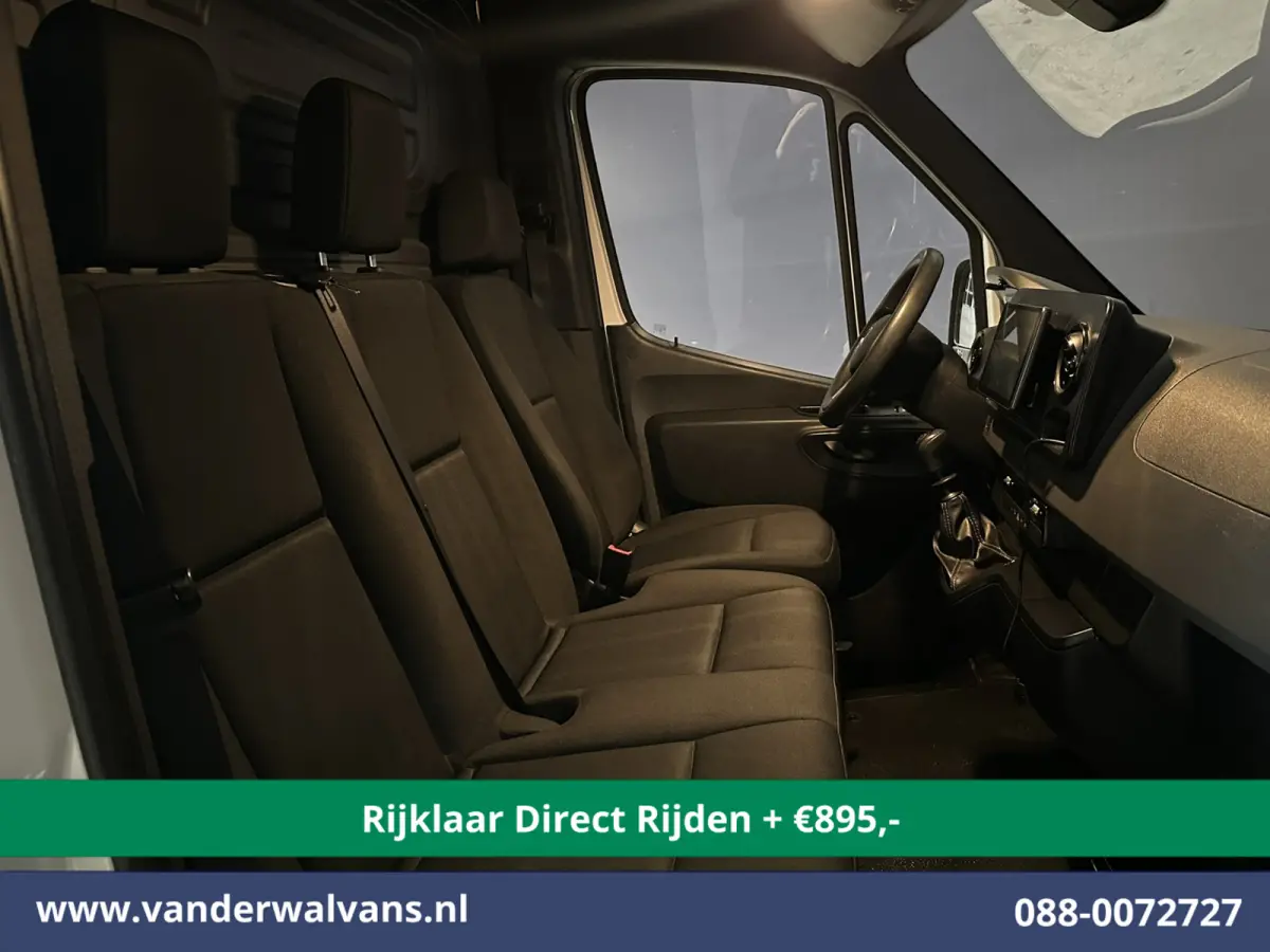 314 CDI 143pk L2H2 Euro6 *Rijklaar Direct Rijden* Airco | Camera | Apple Carplay | Android Auto | Trekhaak Bijrijdersbank