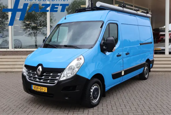 T35 2.3 DCI 130 PK L2H2 + 2 SCHUIFDEUREN | 220V OMVORMER | WP INRICHTING | TREKHAAK 2500 KG