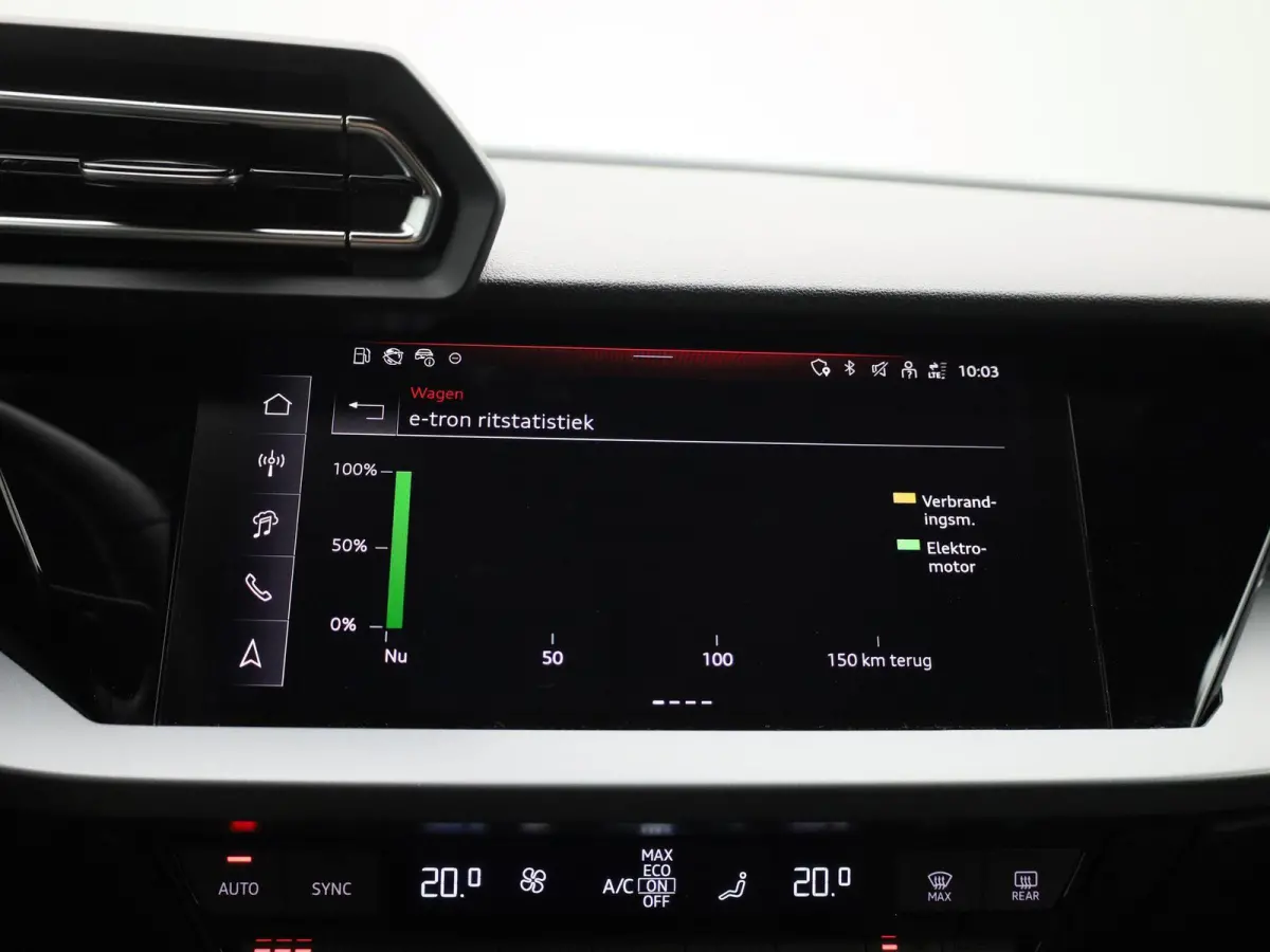 40 TFSI e Advanced edition 204 PK l Adaptive cruise control l Climate control l Achteruitrijcamera l Navigatie l LED-koplampen l Trekhaak l Elektr. instel. bestuurd.stoel l Stoelverwarming