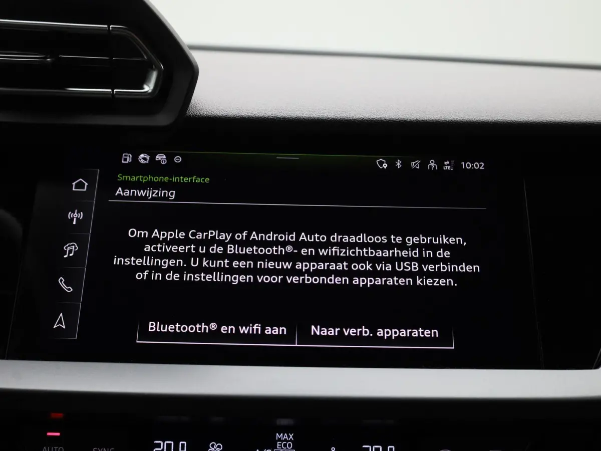 40 TFSI e Advanced edition 204 PK l Adaptive cruise control l Climate control l Achteruitrijcamera l Navigatie l LED-koplampen l Trekhaak l Elektr. instel. bestuurd.stoel l Stoelverwarming