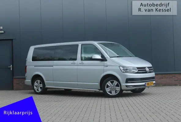 2.0 TDI L2H1 DC Highline I 2x Schuifdeur I Schuifdak I Leer I Zeer compleet I NL-auto