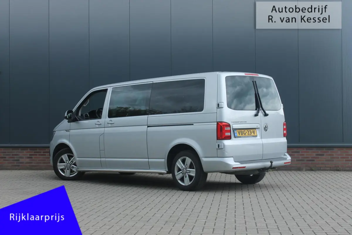 2.0 TDI L2H1 DC Highline I 2x Schuifdeur I Schuifdak I Leer I Zeer compleet I NL-auto
