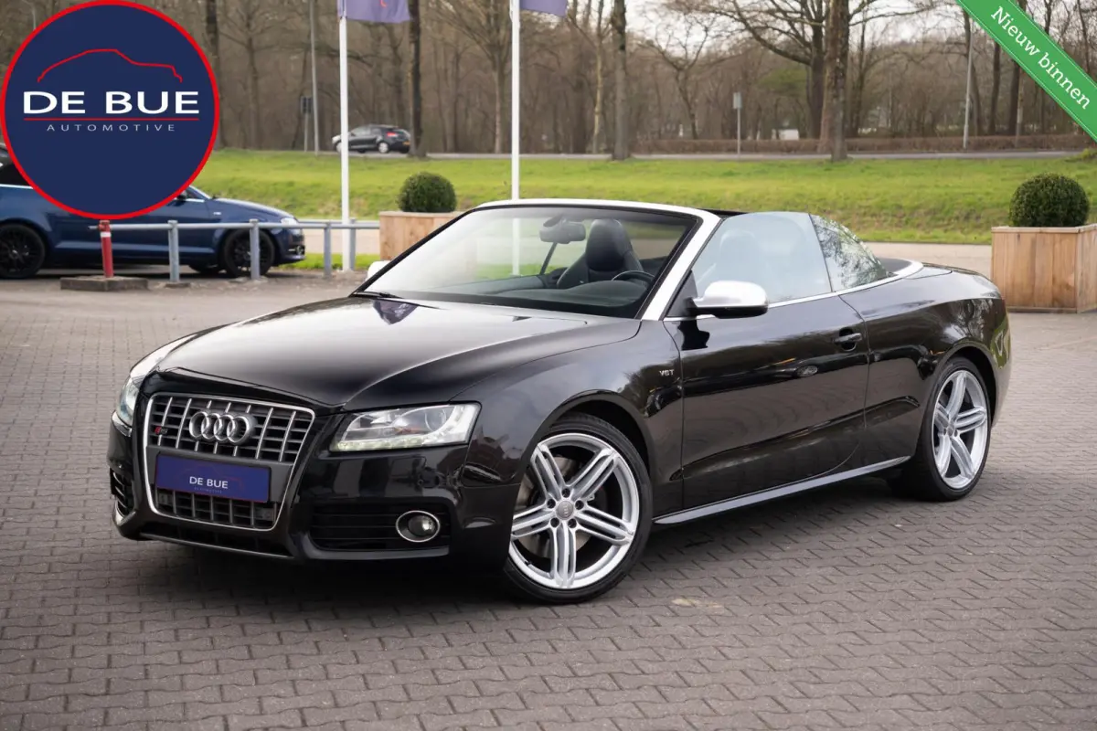 3.0 V6 TFSI S5 Quattro|Cabriolet|S-Line|Youngtimer|Leder|Bang & Olufsen|Xenon|Stoelverw.|Volledig Onderhouden