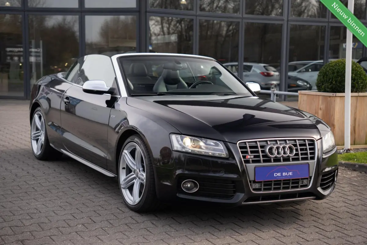3.0 V6 TFSI S5 Quattro|Cabriolet|S-Line|Youngtimer|Leder|Bang & Olufsen|Xenon|Stoelverw.|Volledig Onderhouden