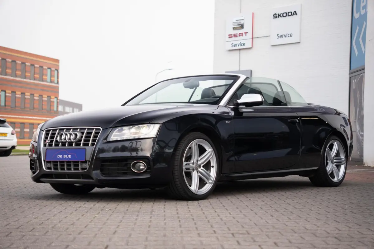 3.0 V6 TFSI S5 Quattro|Cabriolet|S-Line|Youngtimer|Leder|Bang & Olufsen|Xenon|Stoelverw.|Volledig Onderhouden