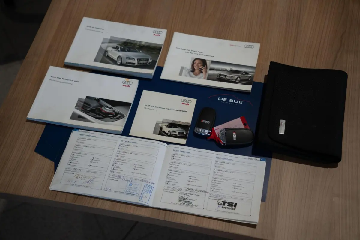 3.0 V6 TFSI S5 Quattro|Cabriolet|S-Line|Youngtimer|Leder|Bang & Olufsen|Xenon|Stoelverw.|Volledig Onderhouden