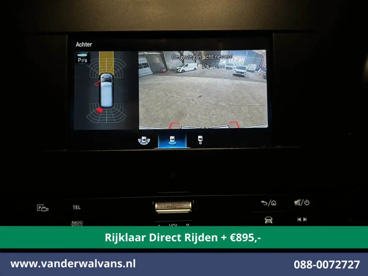316 CDI 163pk 3500kg Trekhaak *Rijklaar Direct Rijden* L2H1 Euro6 Airco | Camera | Apple Carplay Omvormer, Android Auto, Cruisecontrol, Parkeersensoren