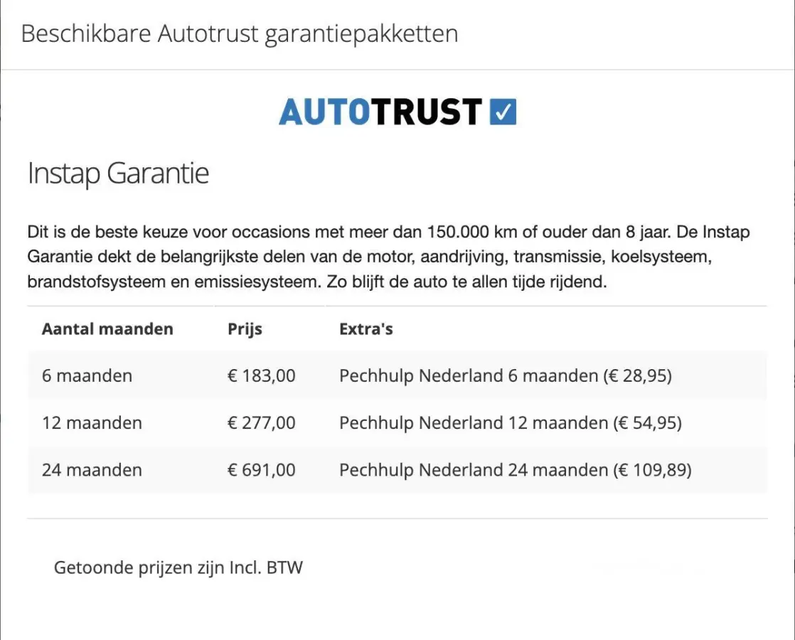 1.0 Airco Cruise PDC NAP Rijklaar Autotrust