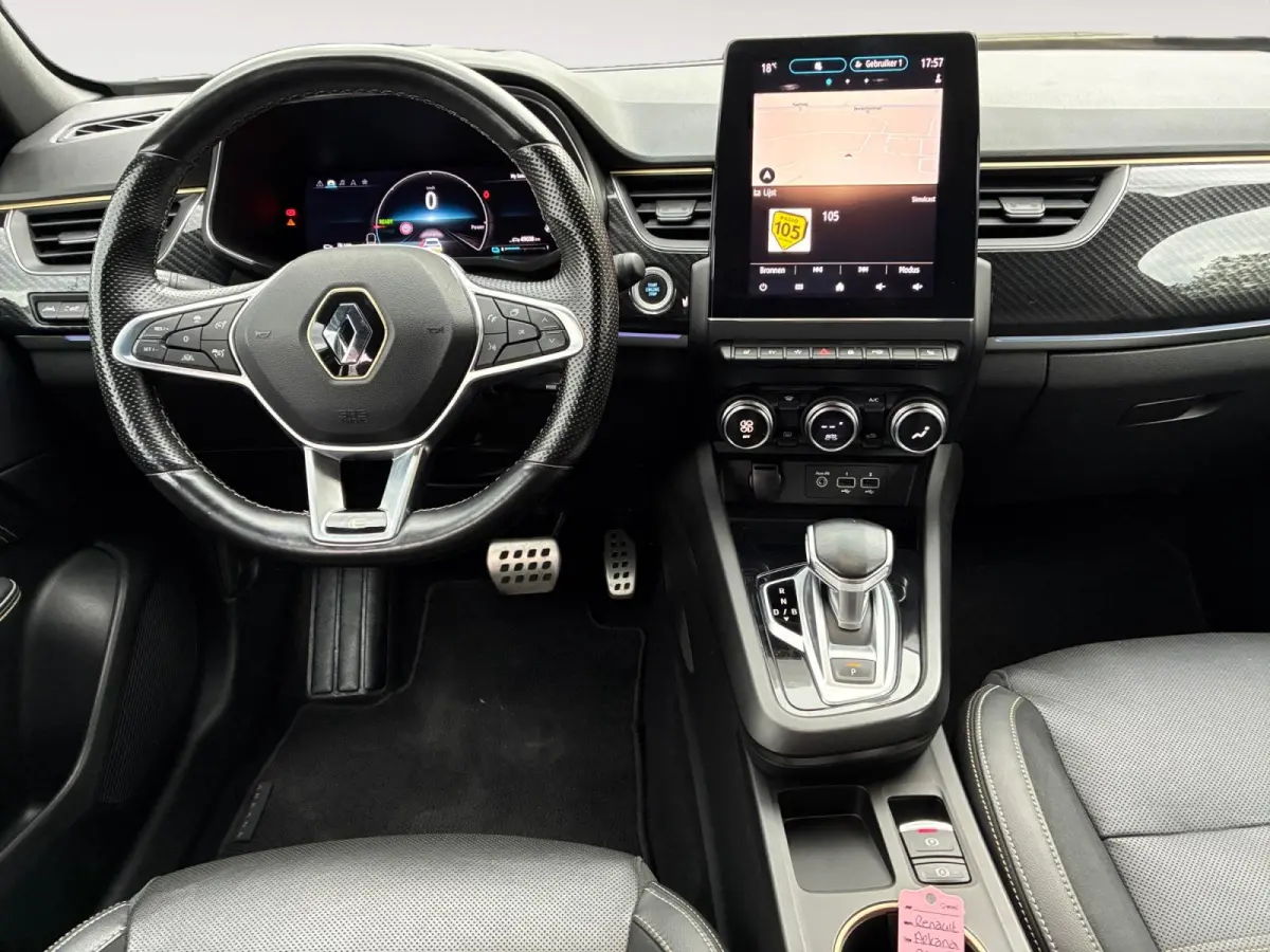 1.6 E-Tech Hybrid 145 R.S. Line | Carplay | Camera | Adaptive Cruise Control | Climate Control | Leder en Alcantara