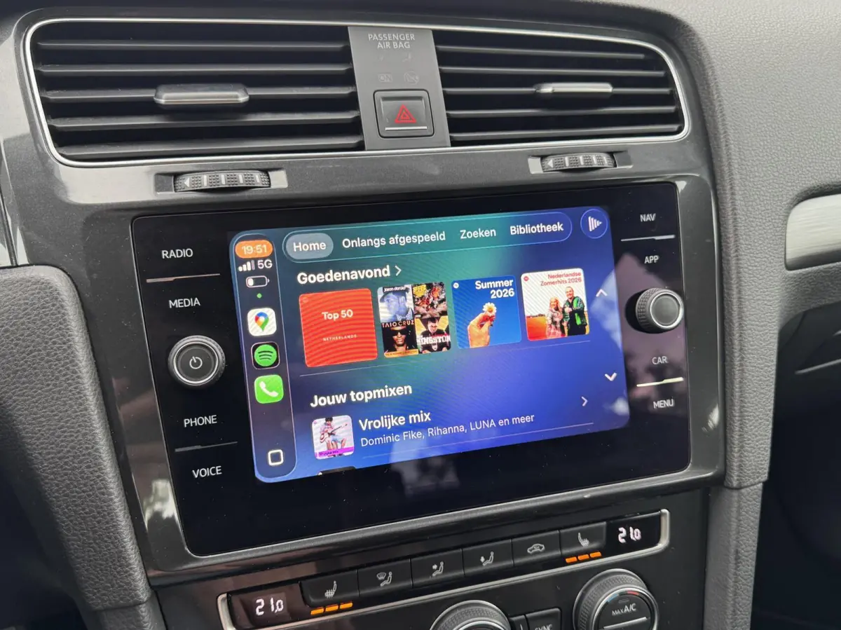 1.6 TDI Highline Business R-line Carplay Parelmoer