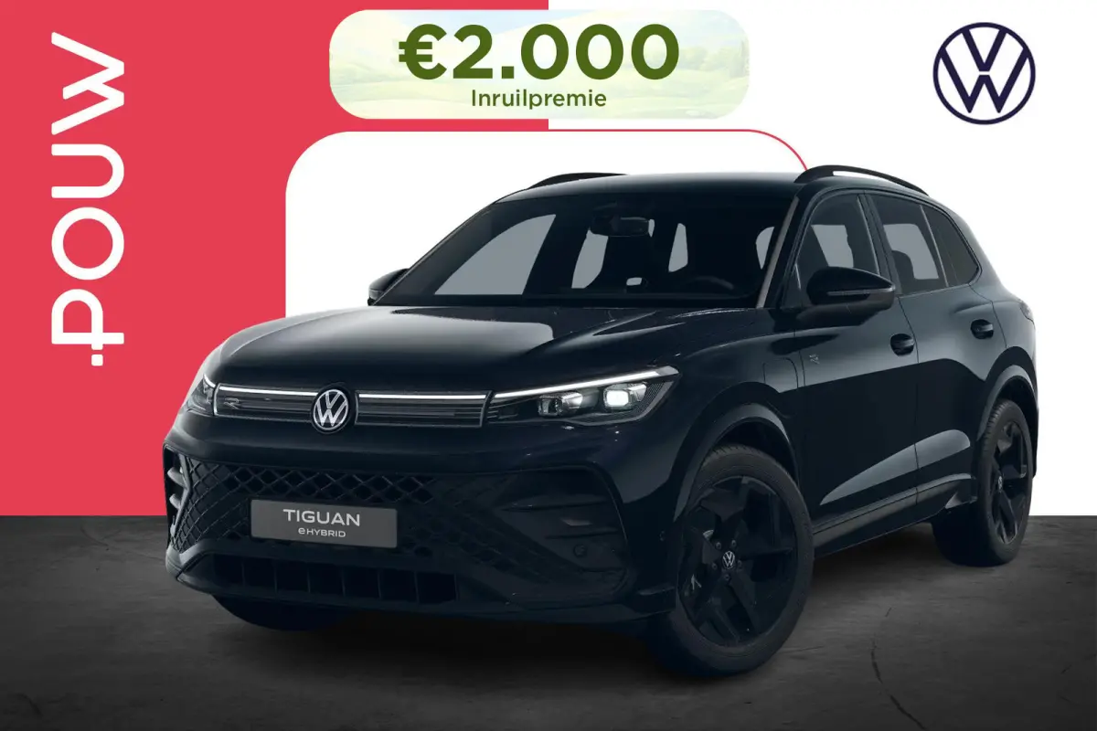 1.5 eHybrid 204pk R-Line | Black Style Pakket | Trekhaak Wegklapbaar