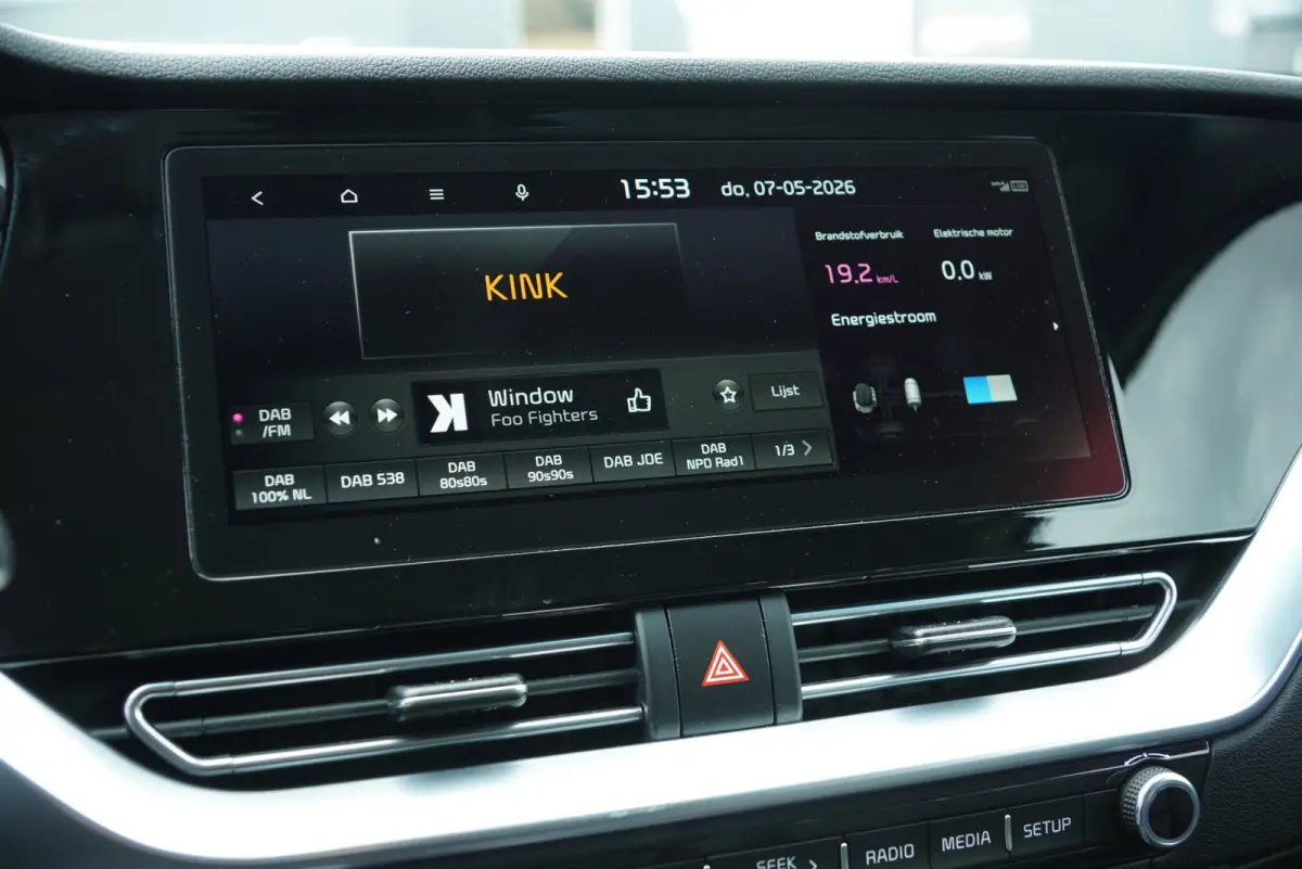 1.6 GDi Hybrid DynamicPlusLine 2021 Stoelverwarming Leder Automaat SUV Adaptive cruise control Carplay Android Navigatie