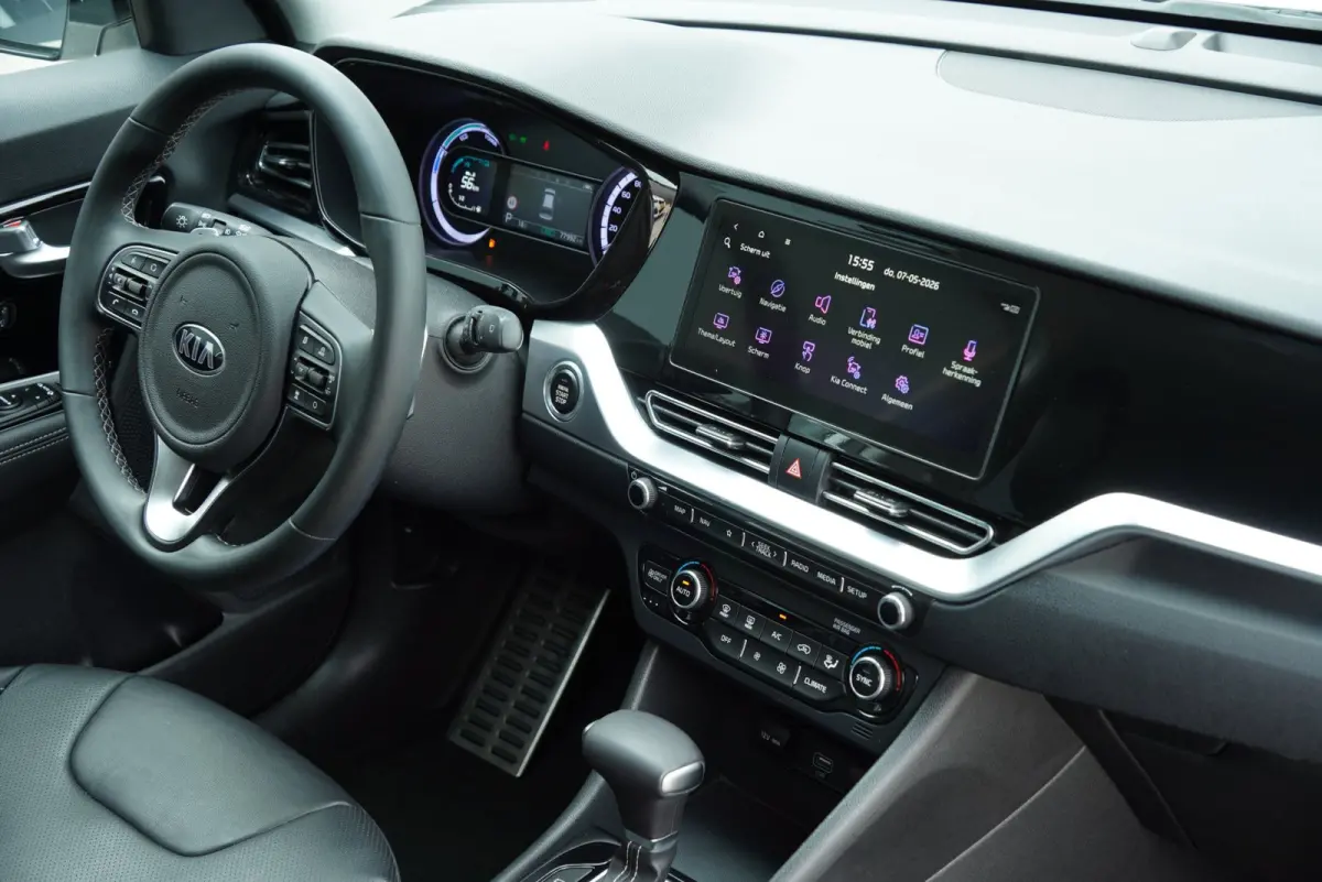 1.6 GDi Hybrid DynamicPlusLine 2021 Stoelverwarming Leder Automaat SUV Adaptive cruise control Carplay Android Navigatie