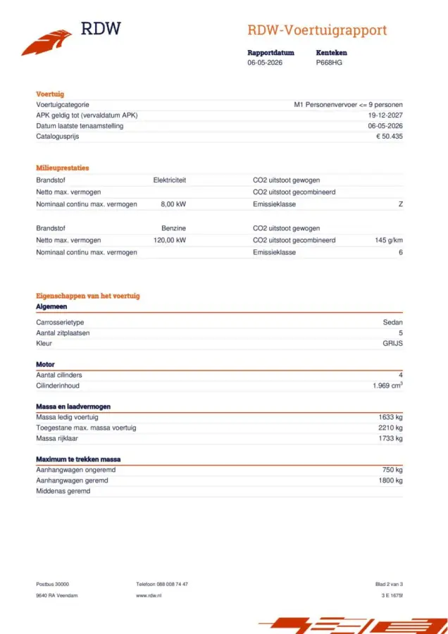 2.0 B3 R-Design NL-Auto ! 1e Eigenaar ! BTW-Auto ! Full-Option ! Thunder Grey Met.