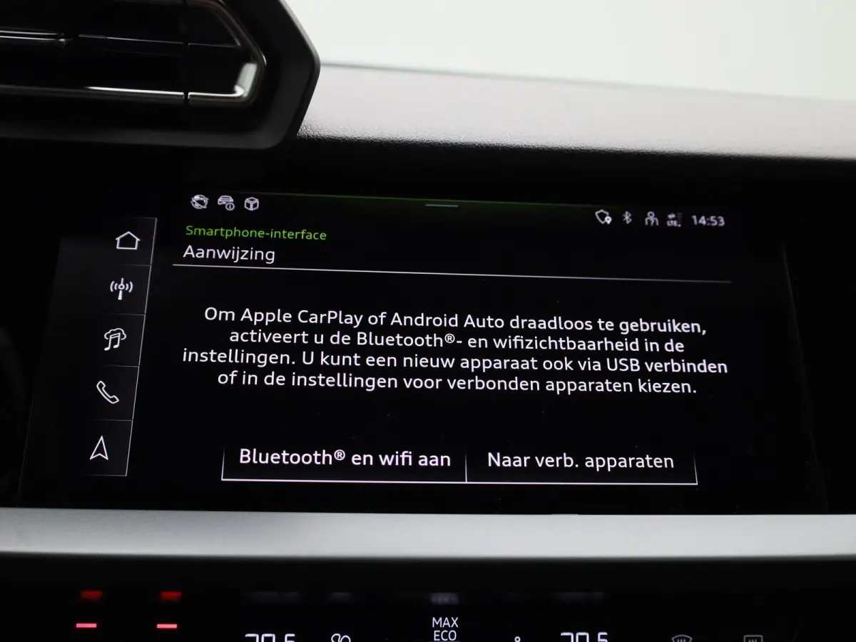 40 TFSI e Advanced edition l Adaptive cruise control l Elektr. instel. bestuurd.stoel l Stoelverwarming l Navigatie l Climate control l Achteruitrijcamera l Trekhaak l LED-koplampen l Audi s