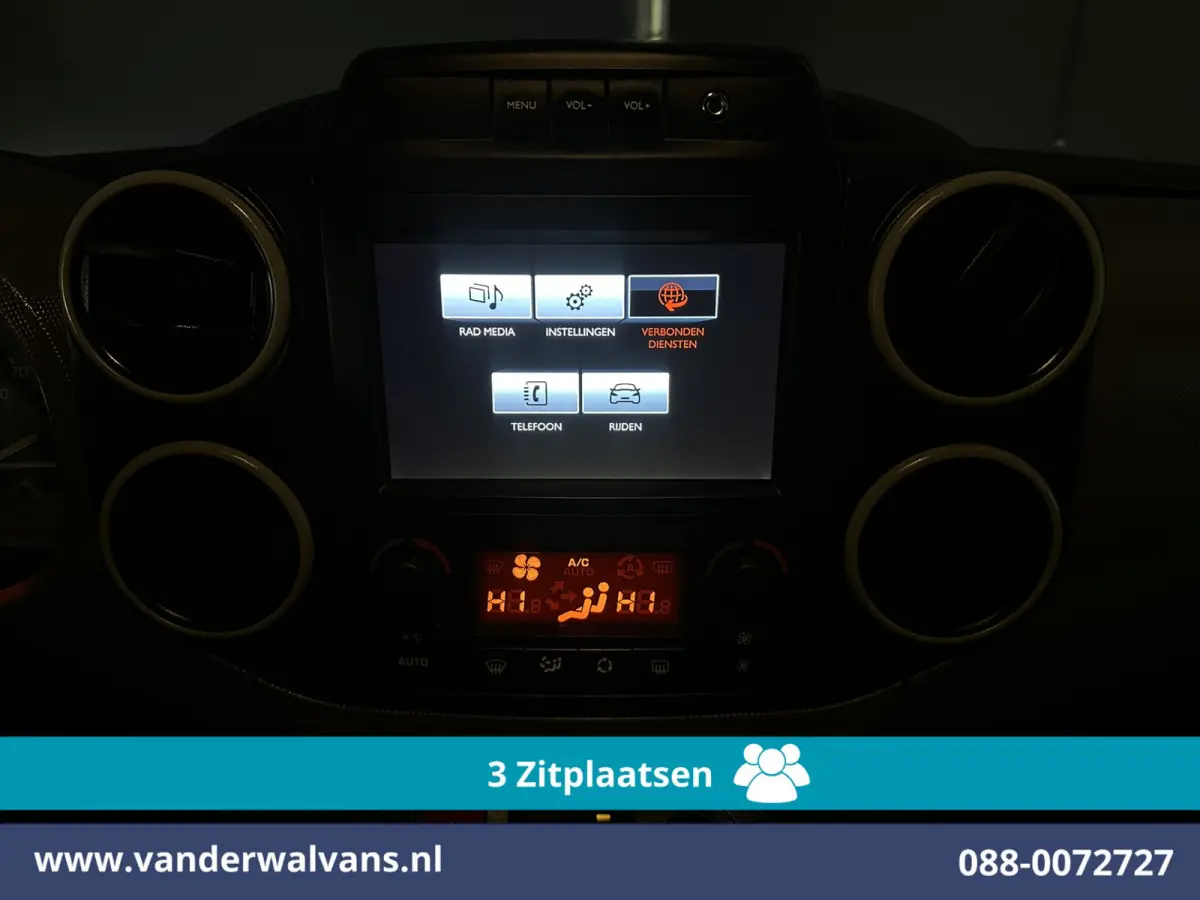 1.6 BlueHDI L1H1 Euro6 Airco | 3-Zits | Apple Carplay | Cruisecontrol | Imperiaal Trekhaak, Parkeersensoren, Bijrijdersbank, Zijdeur