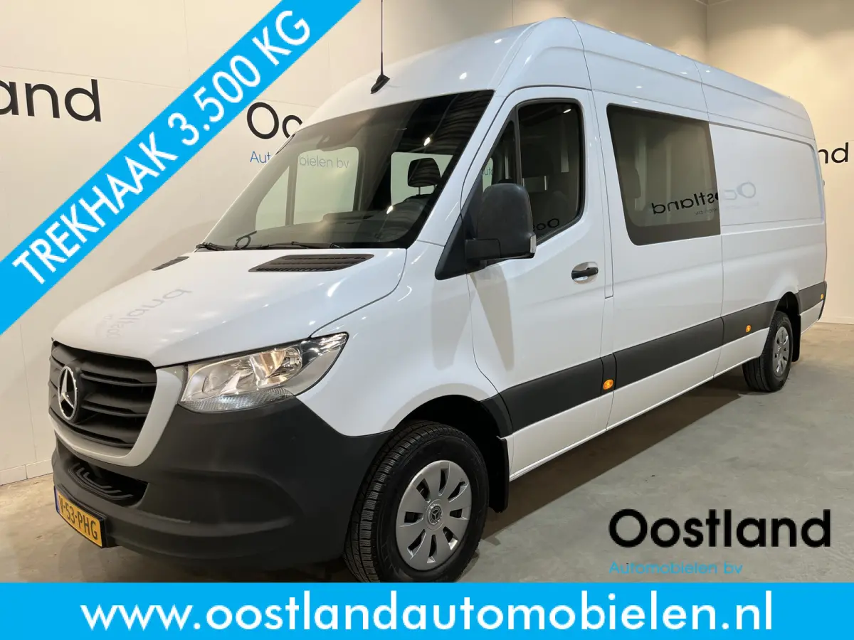 316 CDI L3H2 RWD DC 5 pers. / Trekhaak 3.500 KG / Airco / Cruise Control / CarPlay / Camera / Navigatie / 63.500 KM !!