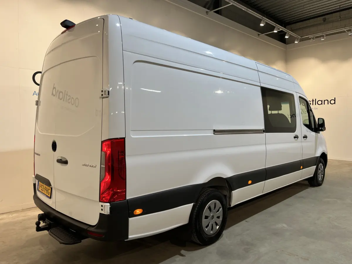 316 CDI L3H2 RWD DC 5 pers. / Trekhaak 3.500 KG / Airco / Cruise Control / CarPlay / Camera / Navigatie / 63.500 KM !!
