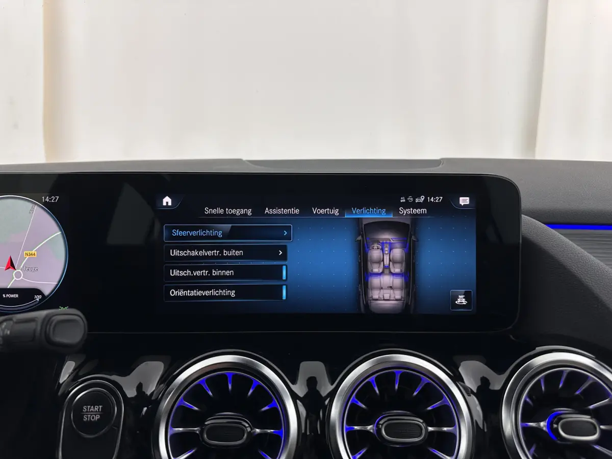 350 4MATIC Luxury Line 67 kWh [ 3-Fase-11kW ]{SoH-94%} (INCL-BTW) *HEATPUMP | LEATHER | FULL-LED | BLINDSPOT | WIDESCREEN-DIGICOCKPIT | HEATED-SPORTSEATS | CAMERA | NAVI-FULLMAP | DAB | AMBI